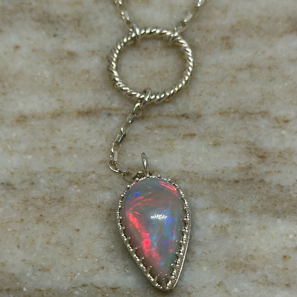 Opal necklace